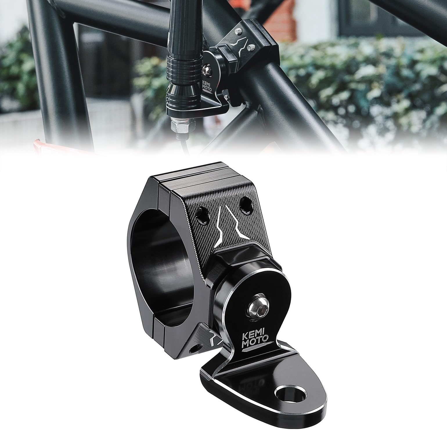 Foto 1 | Whip Light Mount Kemimoto Utv De Aluminio Cnc De Alta Resistencia, Paquete De 1 Unidad - Venta Internacional.