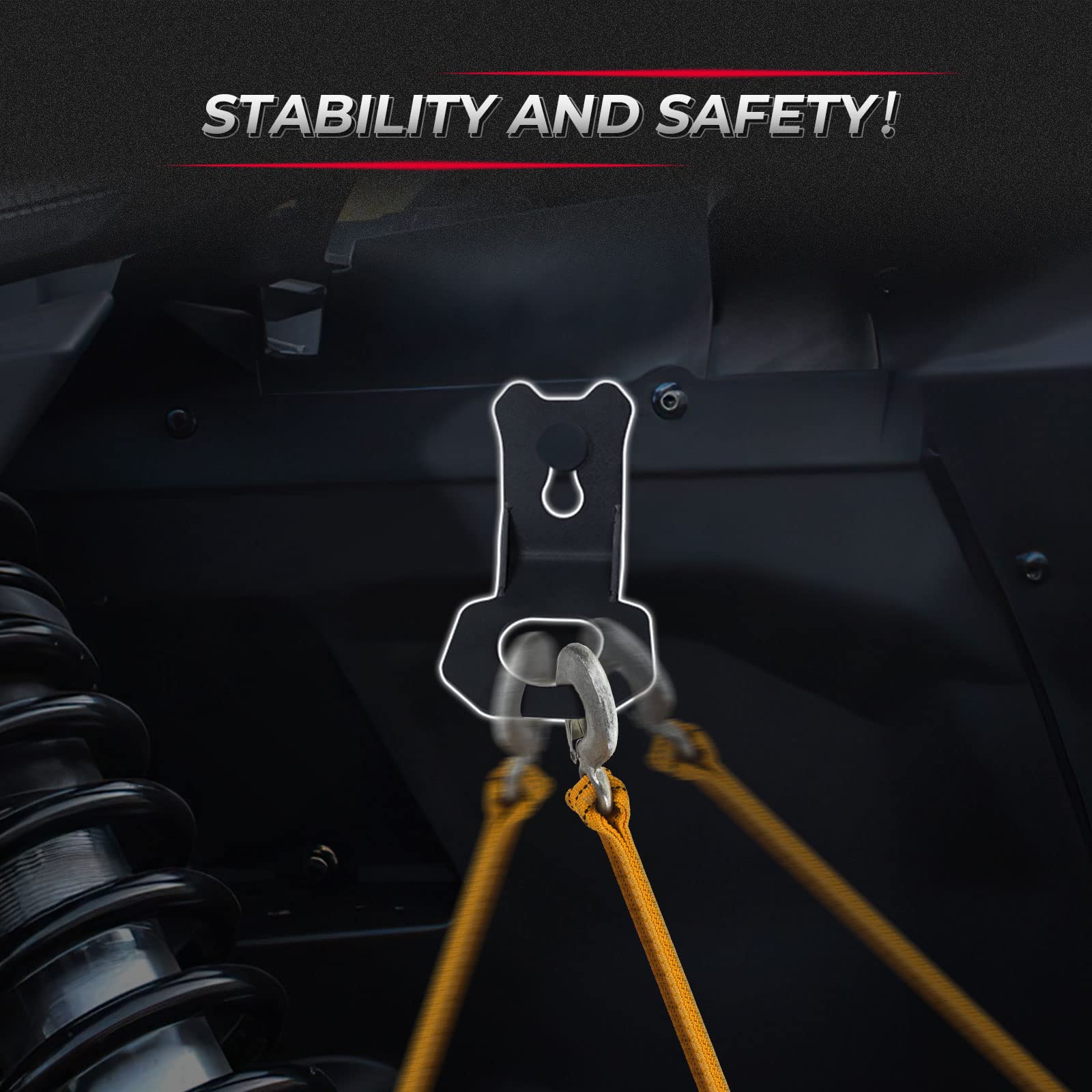 Foto 4 pulgar | Soportes De Amarre Y Ganchos Kemimoto X3 Para Can Am Maverick X3 - Venta Internacional.