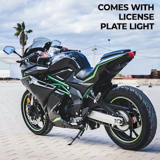 Foto 6 | Soporte Universal Para Matrícula De Moto Kemimoto, Negro - Venta Internacional.