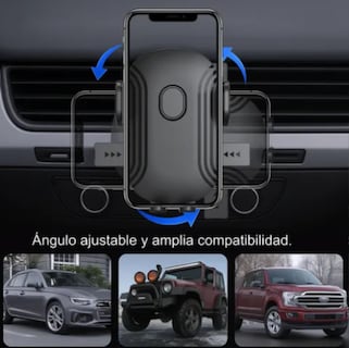 Foto 3 | Soporte de Celular Xtellar para Auto en Rejilla de Aire Acondicionado