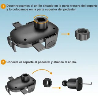 Foto 4 | Soporte de Celular Xtellar para Auto en Rejilla de Aire Acondicionado