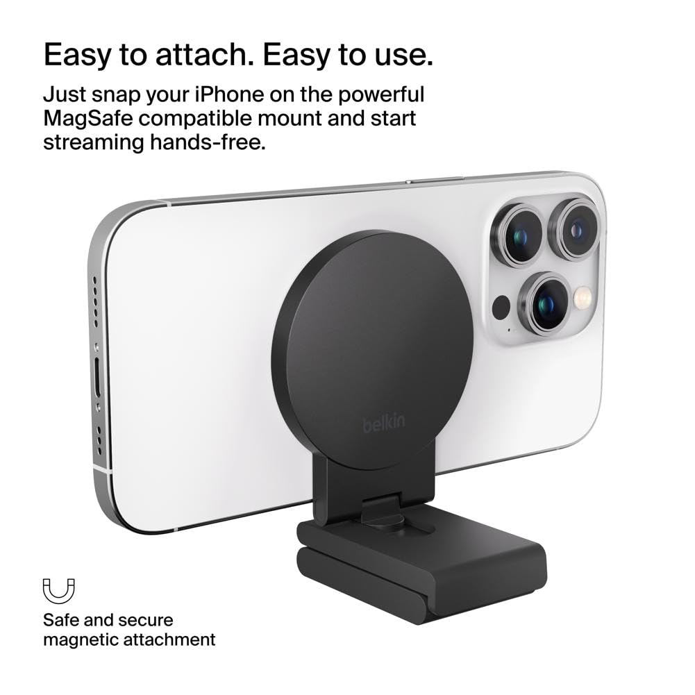 Foto 4 pulgar | Soporte De Cámara Belkin Iphone Magsafe Para Ordenadores De Sobremesa Y Pantallas Mac - Venta Internacional.