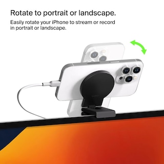 Foto 4 | Soporte De Cámara Belkin Iphone Magsafe Para Ordenadores De Sobremesa Y Pantallas Mac - Venta Internacional.
