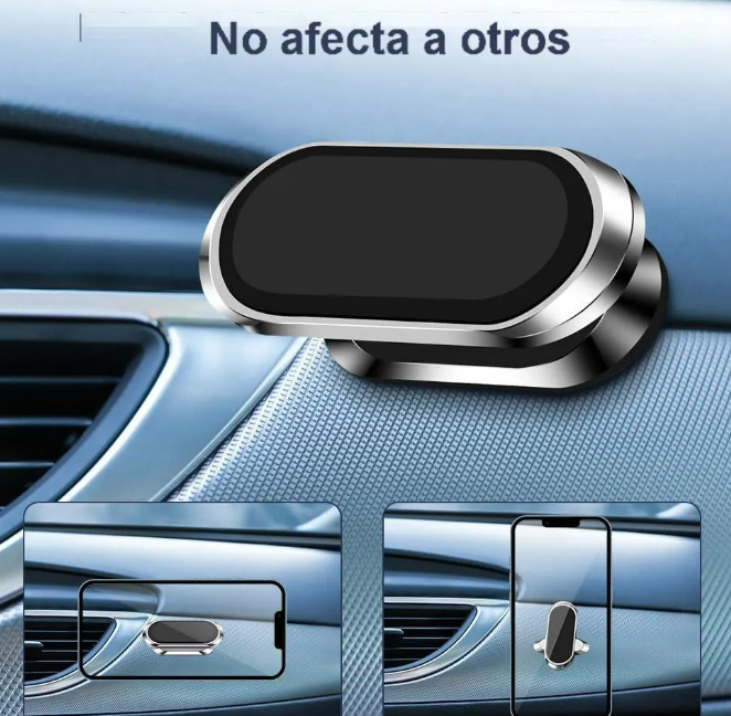 Foto 3 pulgar | Xtellar Soporte Magnético Premium Para Celular En Auto  Base Con Fijación Fuerte