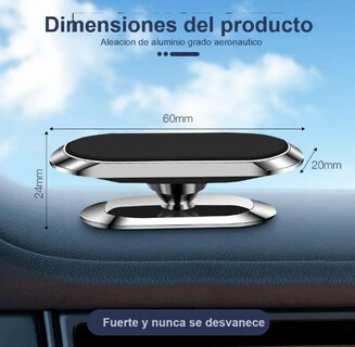 Foto 3 | Xtellar Soporte Magnético Premium Para Celular En Auto Base Con Fijación Fuerte