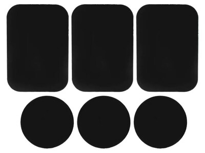 Foto 1 | Xtellar Set De 6 Placas De Metal Para Soporte De Teléfono Móvil Magnético Universal