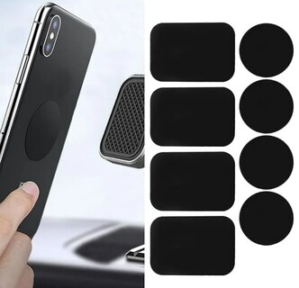 Foto 2 | Xtellar Set De 6 Placas De Metal Para Soporte De Teléfono Móvil Magnético Universal