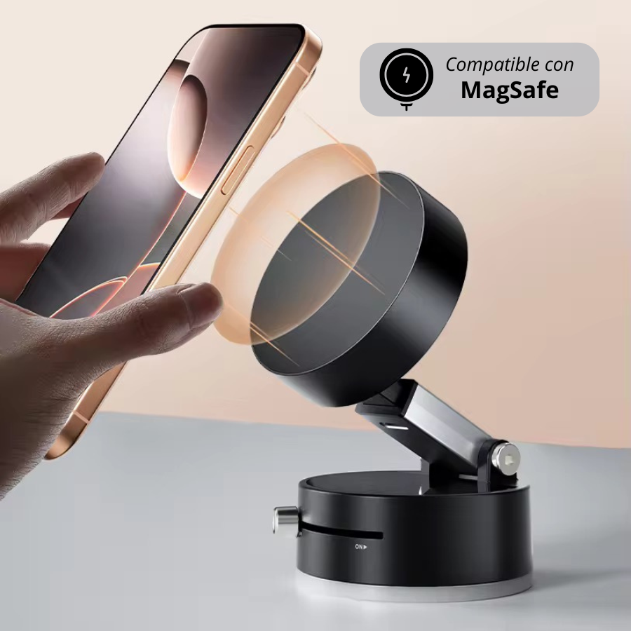 Foto 3 pulgar | Mobest, Soporte Magnético al Vacío para Celular, Fijación Ultra Segura en Cualquier Superficie, Base para Te