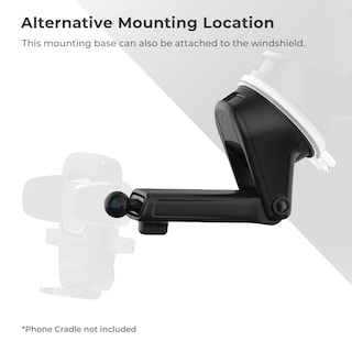 Foto 5 | Base De Montaje Iottie Universal Para Salpicadero Y Parabrisas Con Un Solo Toque - Venta Internacional.