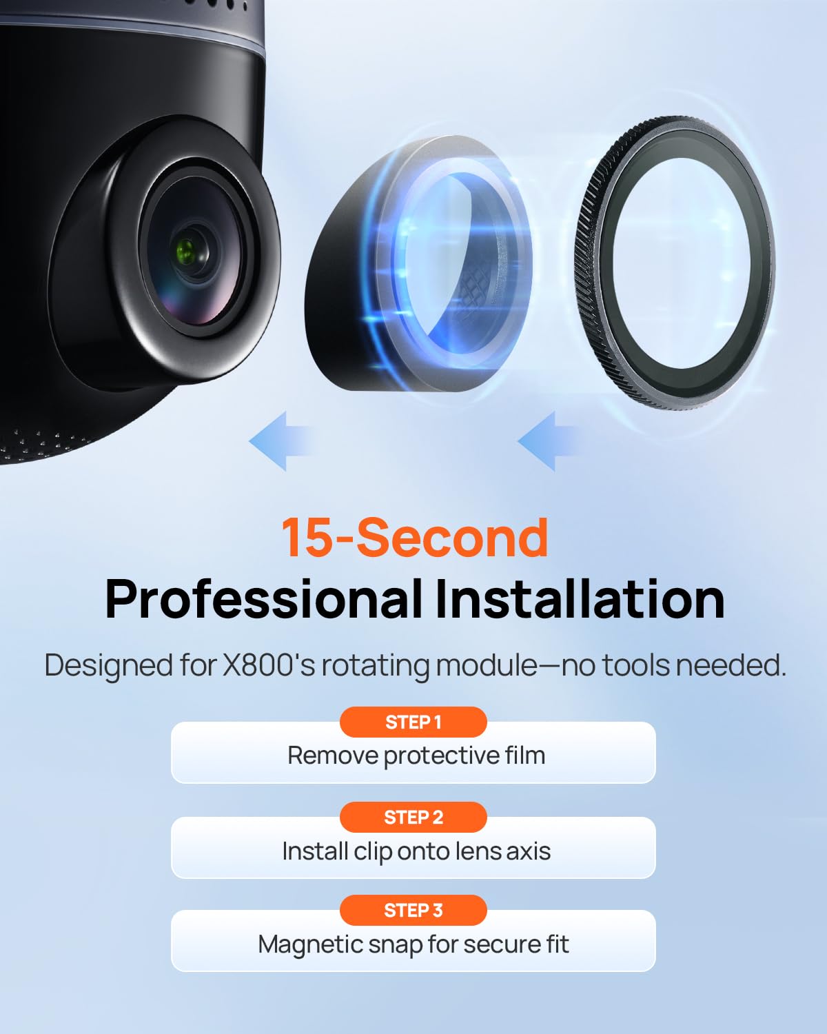 Foto 6 pulgar | Filtro Cpl 70mai Magnético Para Cámara De Salpicadero 4k Omni X800 - Venta Internacional.