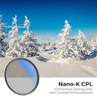 Foto 2 | Filtro Polarizador Circular K&f Concept 67 Mm Para Lentes De Cámara - Venta Internacional.