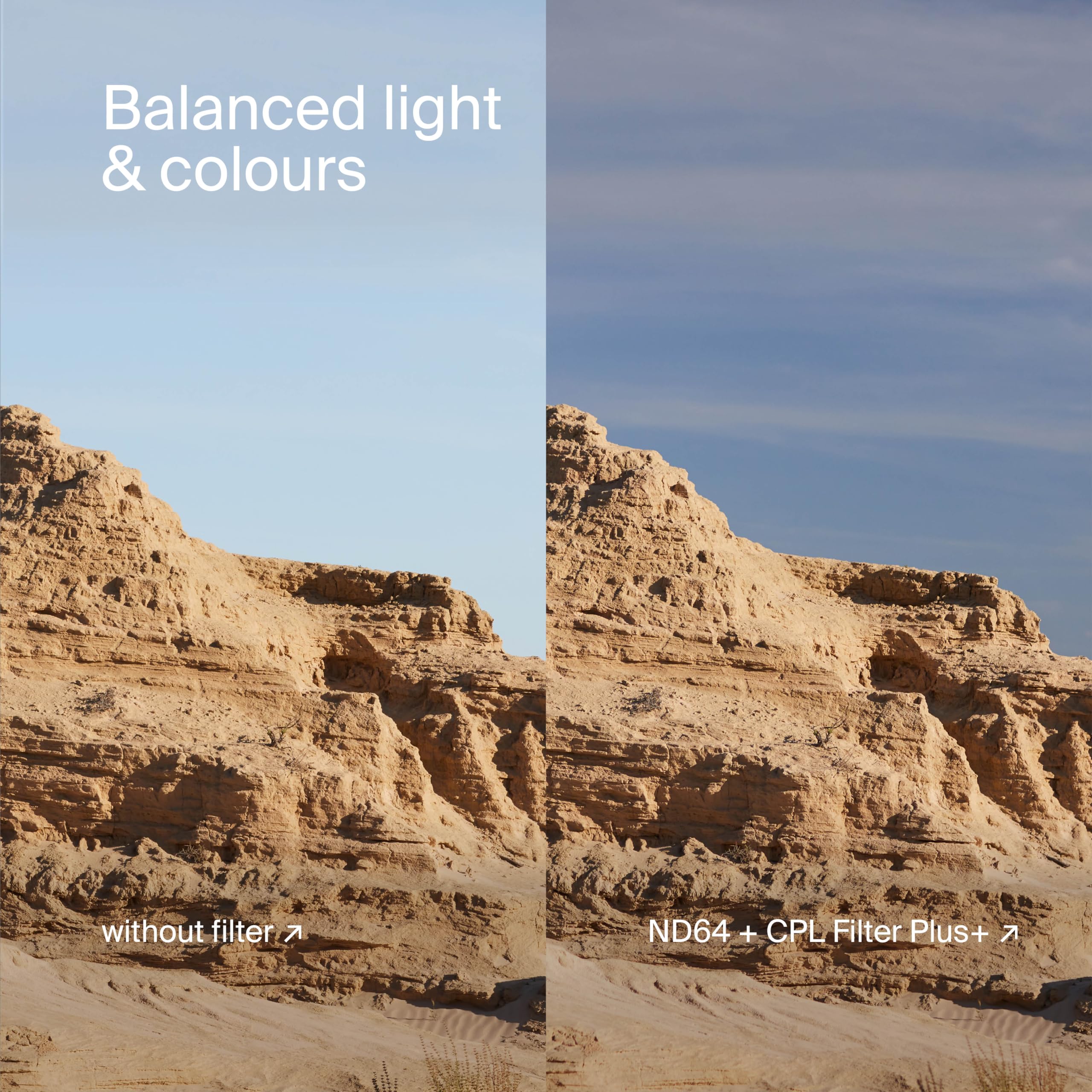 Foto 6 | Filtro De Lente De Cámara Urth Cpl + Nd64 40,5 Mm 6 F-stops Nano-coa - Venta Internacional.