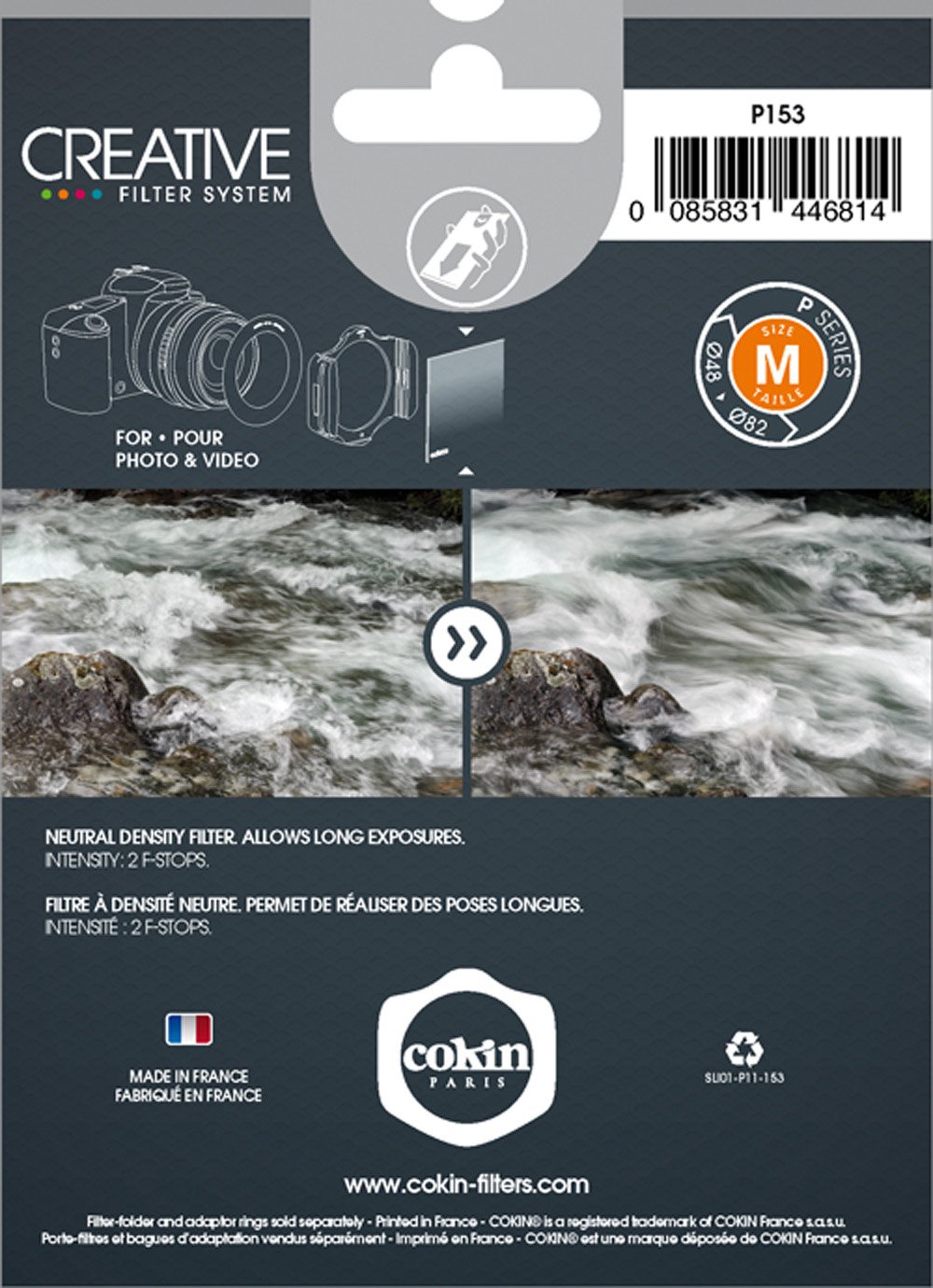 Foto 3 pulgar | Filtro Cokin P-series Nd4 (0.6) Gris Neutro Para Soporte - Venta Internacional.