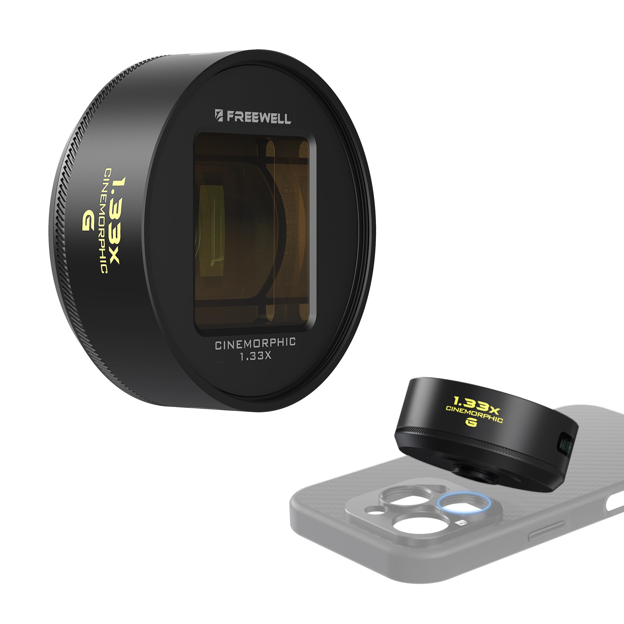 Lente Anamórfica Freewell 1.33x Azul Para Iphone, Samsung - Venta Internacional. $3,826