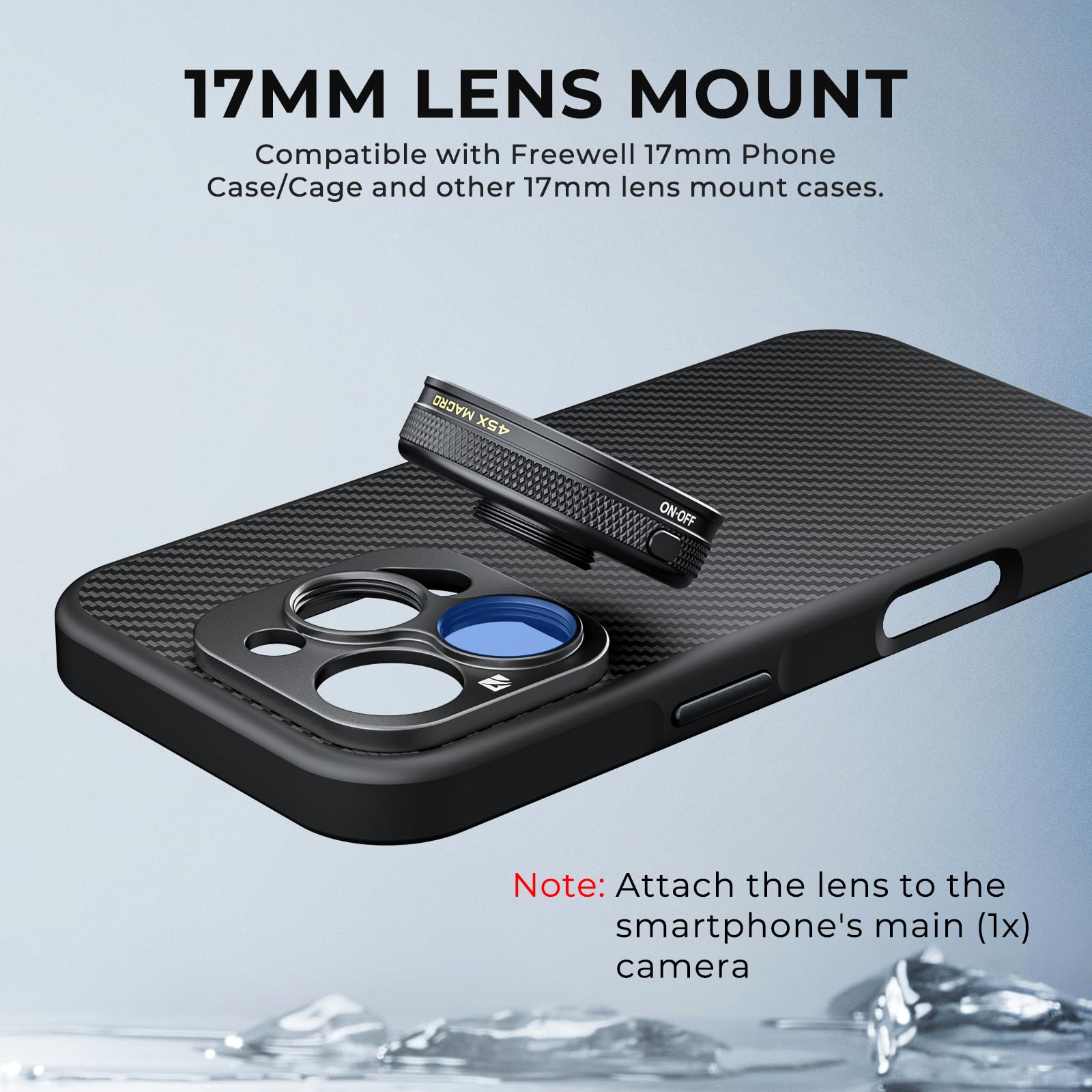 Foto 5 | Lente Macro Freewell 45x Para Teléfonos Inteligentes Iphone Y Samsung - Venta Internacional.