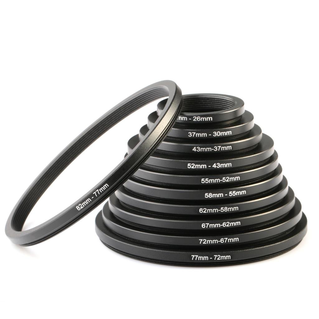Foto 2 pulgar | Juego De Anillos Adaptadores De Filtro K&f Concept, 11 Piezas, Para Cámara Le - Venta Internacional.