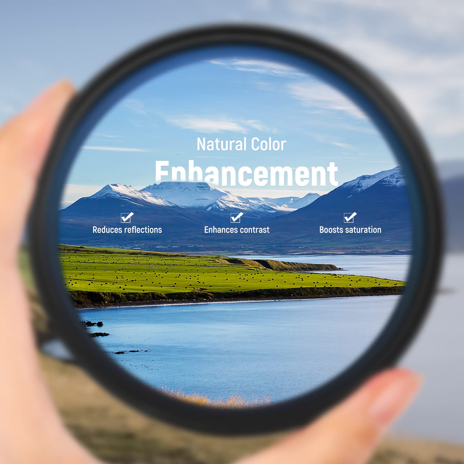 Foto 4 pulgar | Filtro Polarizador Neewer, 77 Mm, 30 Capas, Nanorrevestimiento - Venta Internacional.
