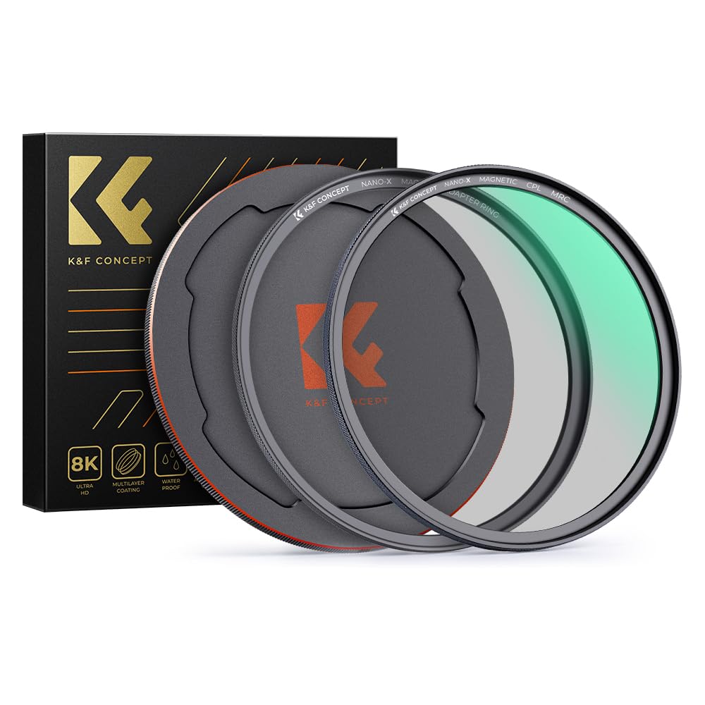 Foto 2 pulgar | Filtro Polarizador Circular K&f Concept Magnetic 77mm - Venta Internacional.