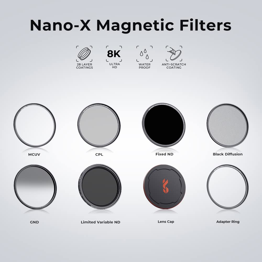 Foto 5 pulgar | Filtro Polarizador Circular K&f Concept Magnetic 77mm - Venta Internacional.