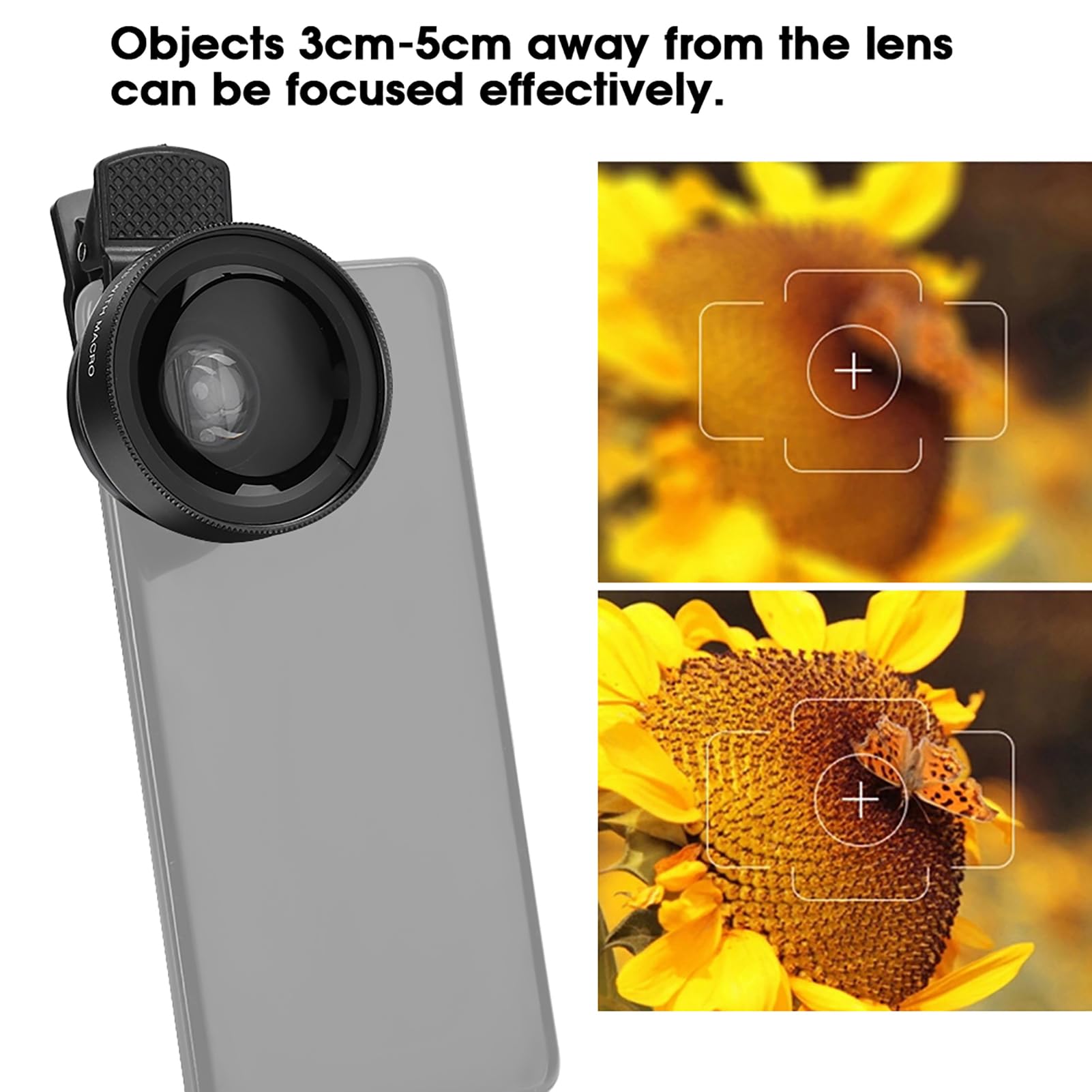 Foto 2 | Set De Lentes Yosoo Phone Camera 0.45x Gran Angular 12.5x Macro - Venta Internacional.