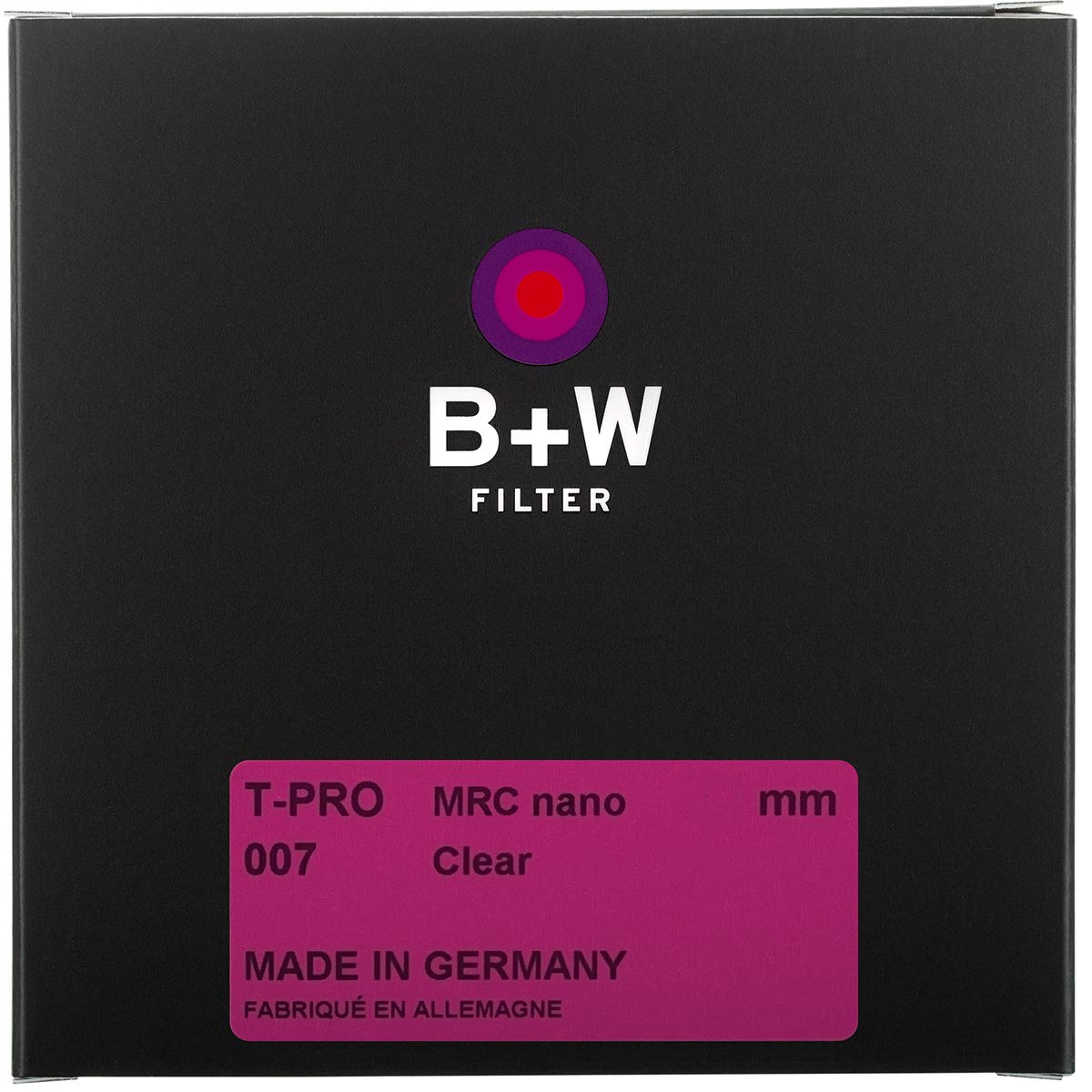 Foto 2 | Filtro De Protección B+w Clear Para Lente De Cámara 67 Mm T-pro 007 - Venta Internacional.