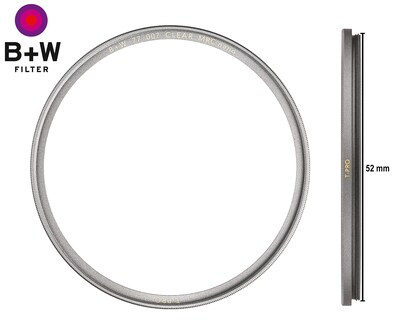 Foto 2 | Filtro De Protección B+w Clear Para Lente De Cámara 52mm T-pro 007 - Venta Internacional.