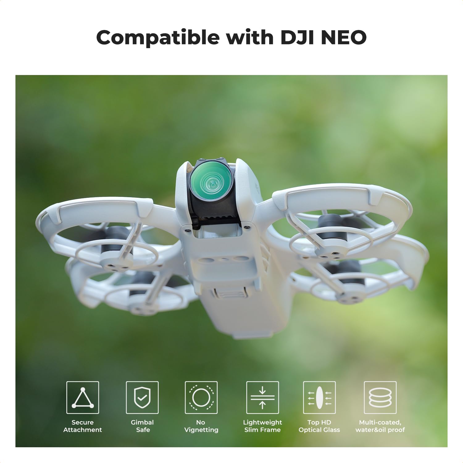 Foto 7 pulgar | Filtro Cpl K&f Concept Compatible Con Dji Neo Drone - Venta Internacional.