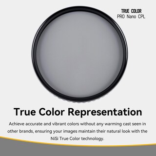 Foto 2 | Filtro Polarizador Nisi True Color Cpl 40,5 Mm Ultra Low - Venta Internacional.