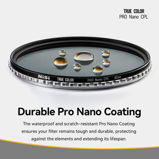 Foto 5 | Filtro Polarizador Nisi True Color Cpl 40,5 Mm Ultra Low - Venta Internacional.