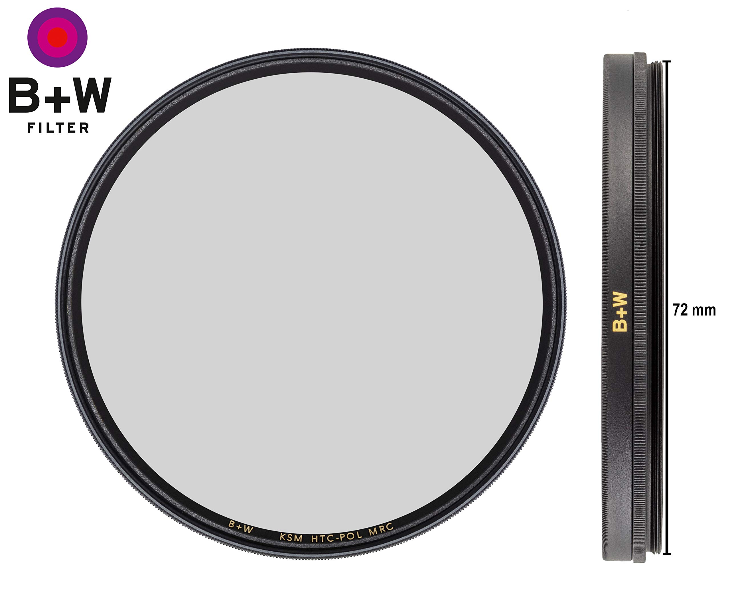 Foto 3 pulgar | Filtro De Fotografía Schneider Optics B + W Polarizer Circular Kaesemann 72mm - Venta Internacional.