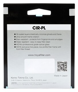 Foto 3 | Filtro De Cámara Hoya Fusion One Pl-cir 62mm - Venta Internacional.