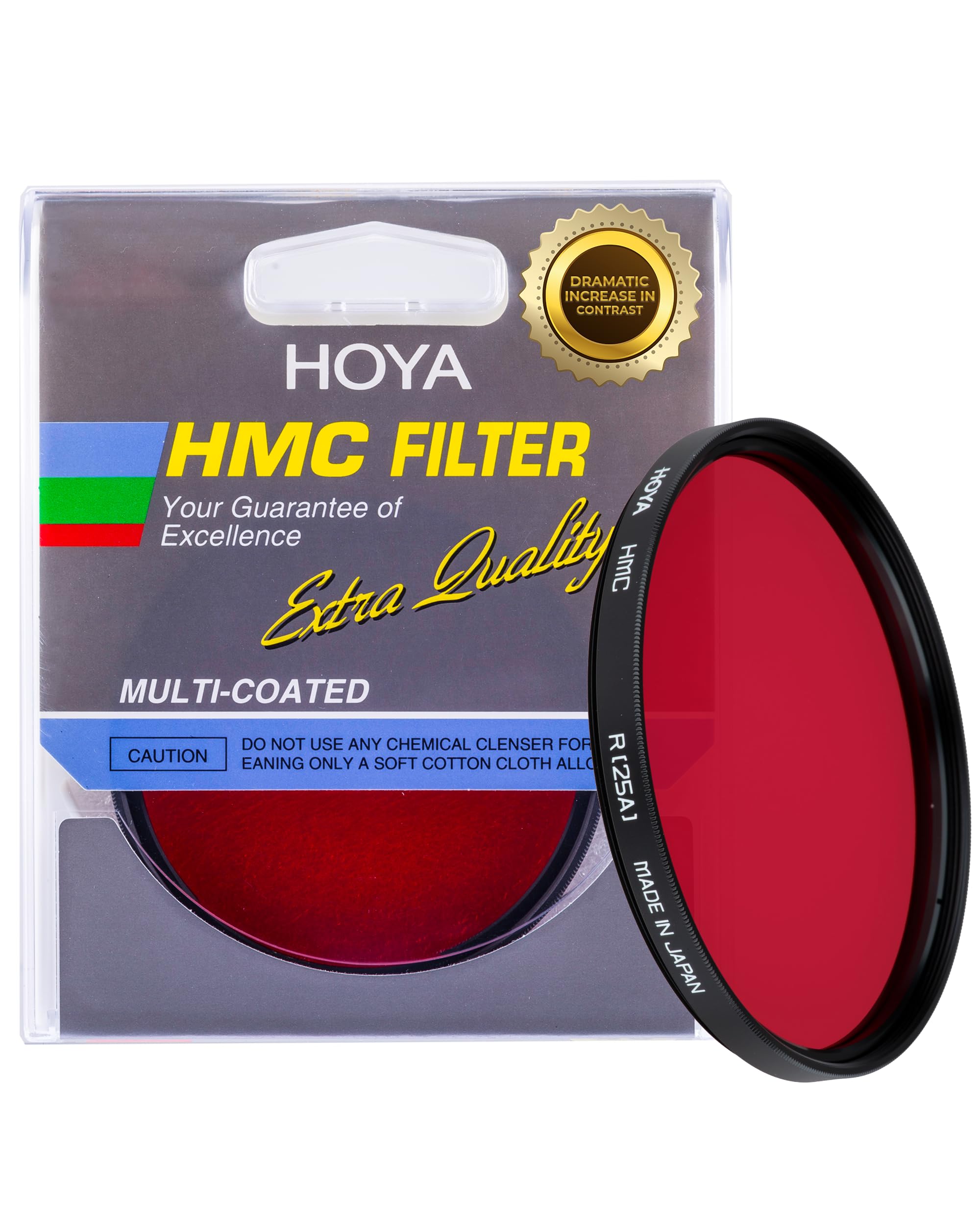 Filtro Hoya Hmc De 58 Mm  Atornillado  Rojo 25  Vidrio Multicapa - Venta Internacional. $1,581