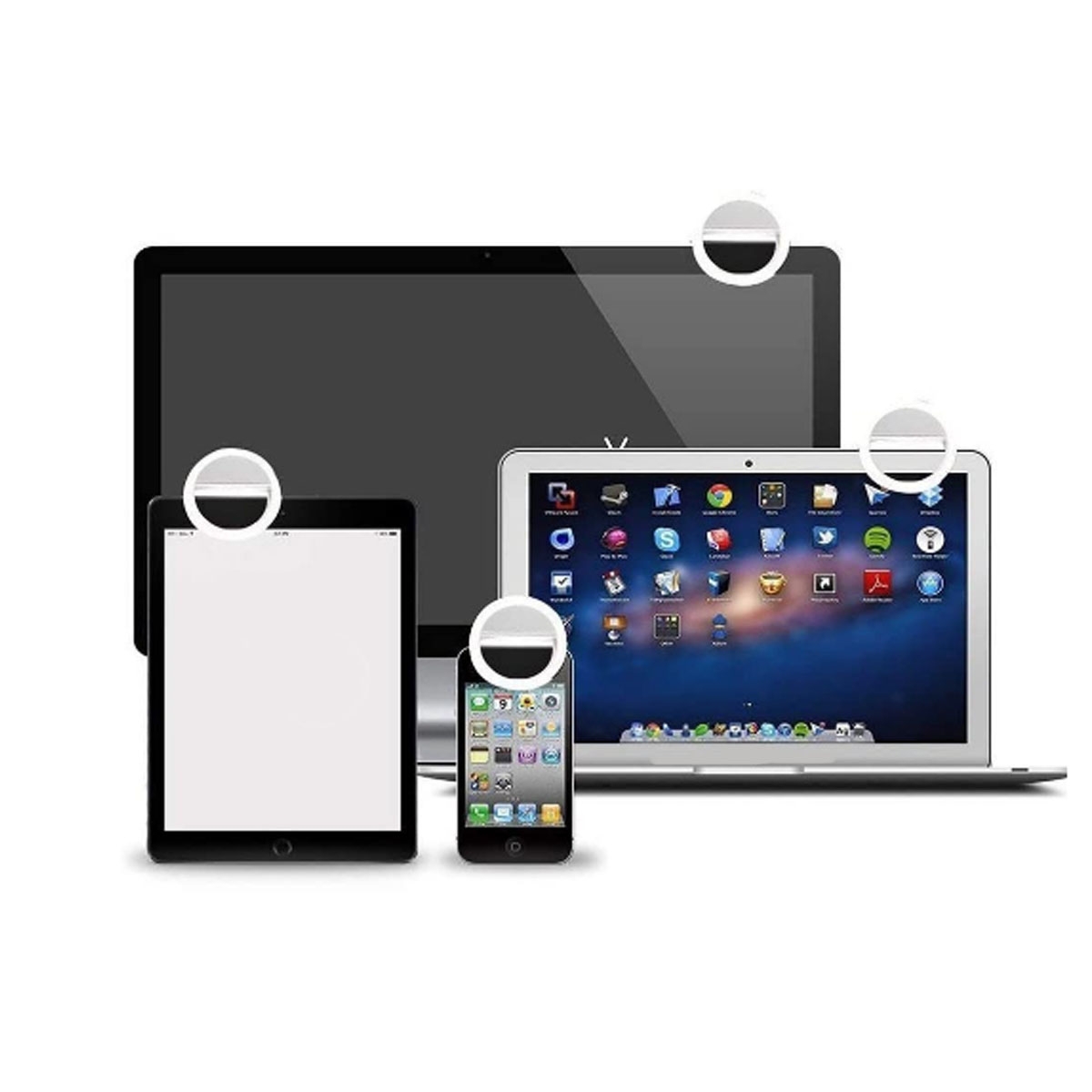 Foto 3 pulgar | Anillo De Luz Led Para Teléfonos Móviles Y Tabletas Con 36 Led - Venta Internacional.