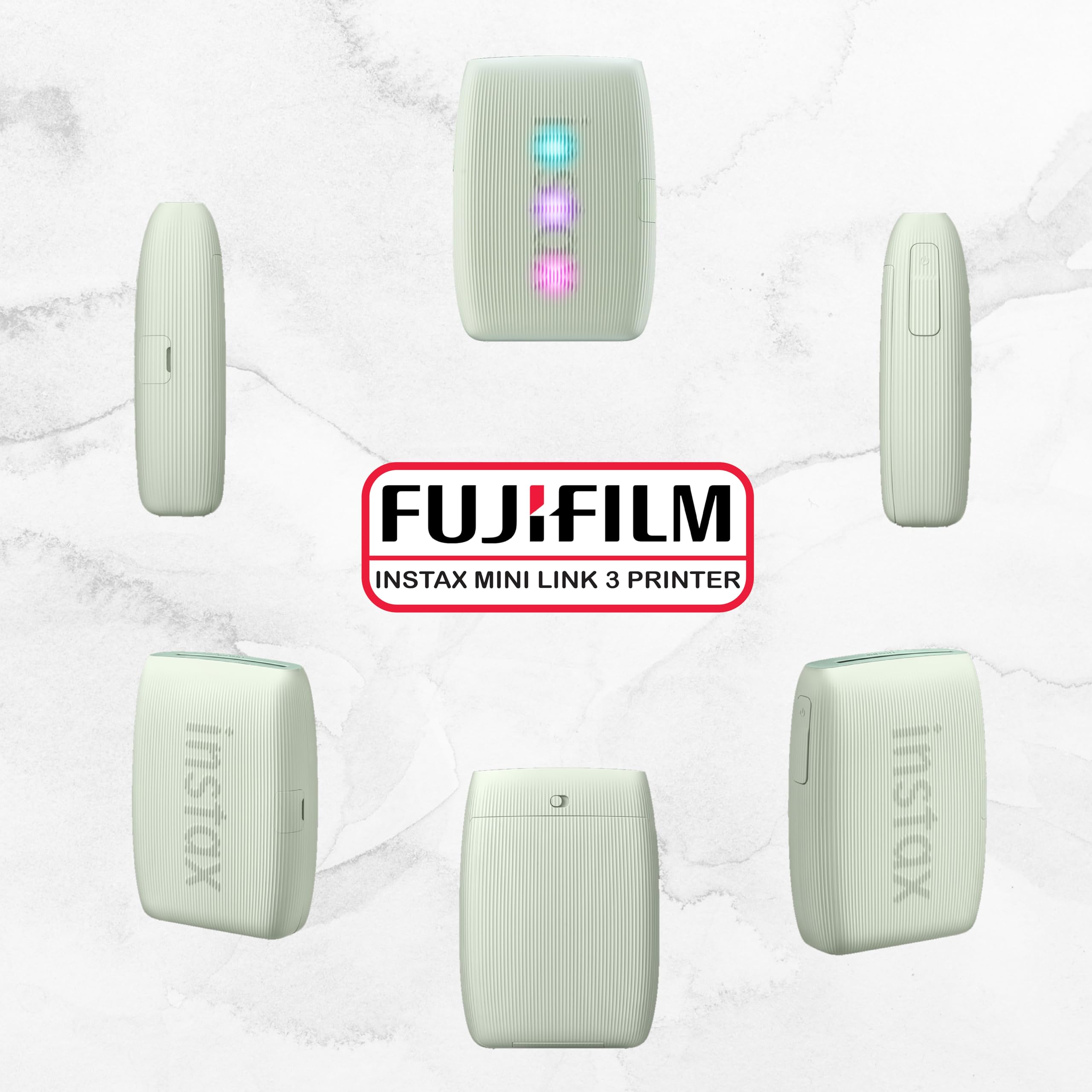 Foto 4 pulgar | Impresora Para Smartphone Fujifilm Instax Mini Link 3 Bundle, Color Verde - Venta Internacional.