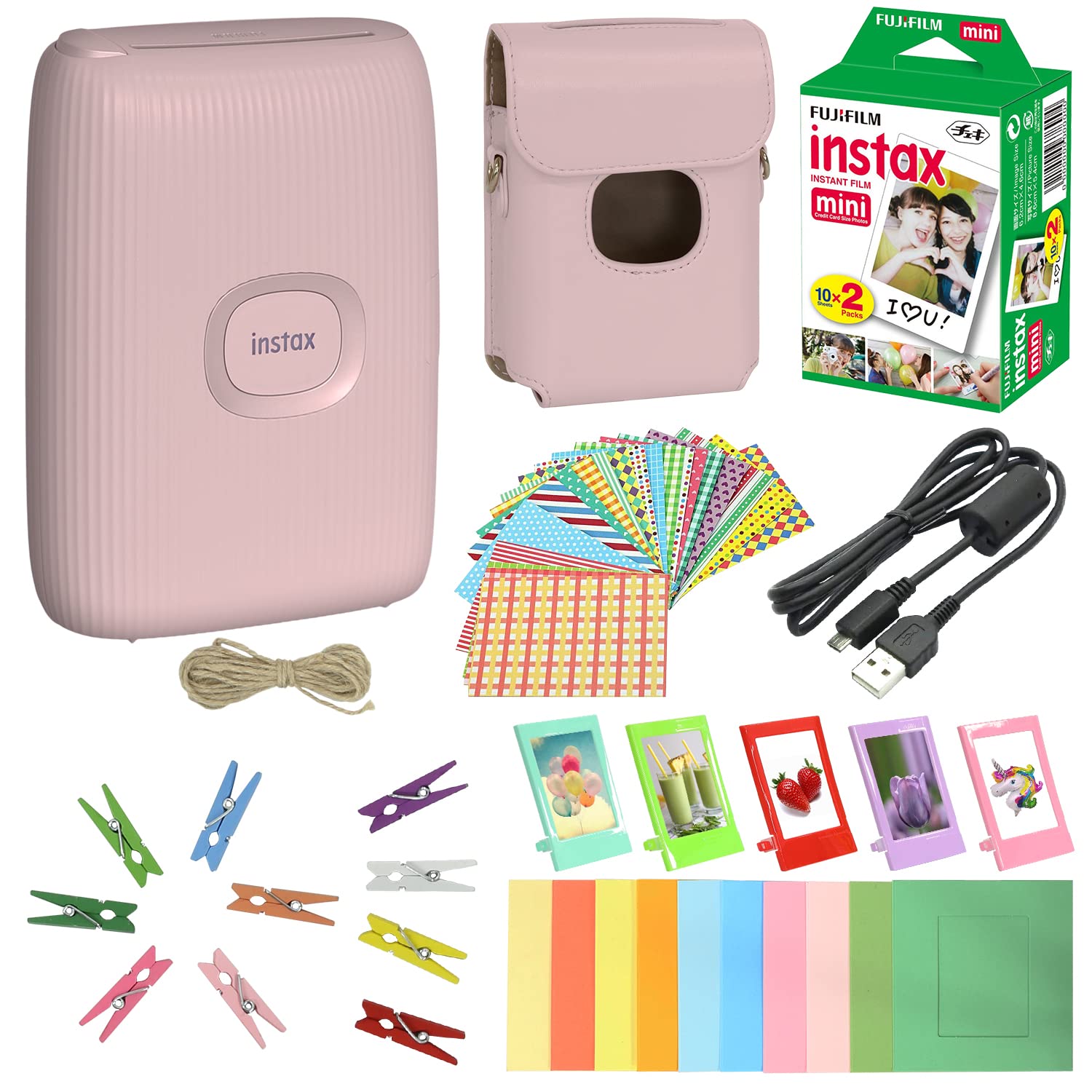 Foto 2 pulgar | Impresora para Smartphone Fujifilm Instax Mini Link 2 Soft Pink - Venta Internacional