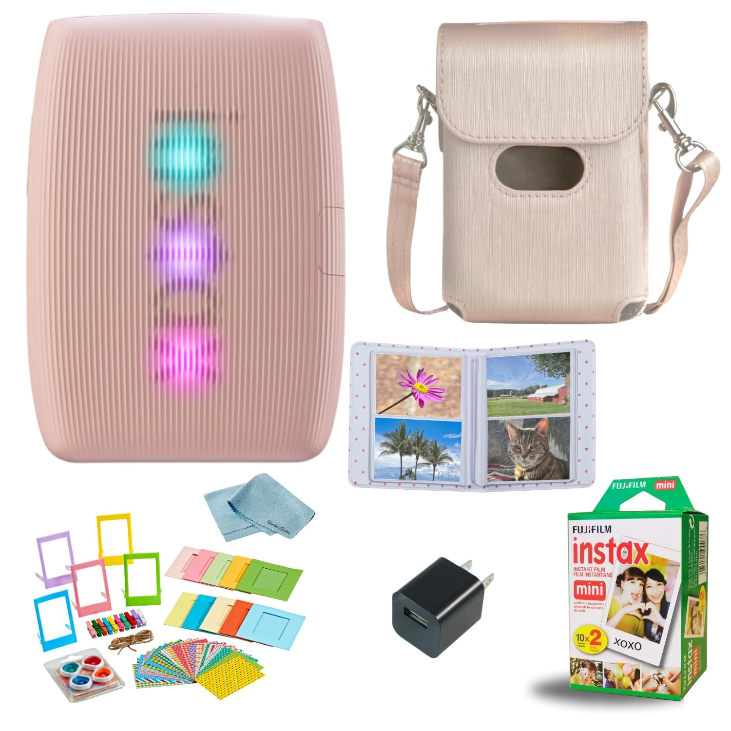 Foto 2 pulgar | Impresora Para Smartphone Fujifilm Instax Mini Link 3 Rosa Rosa - Venta Internacional.