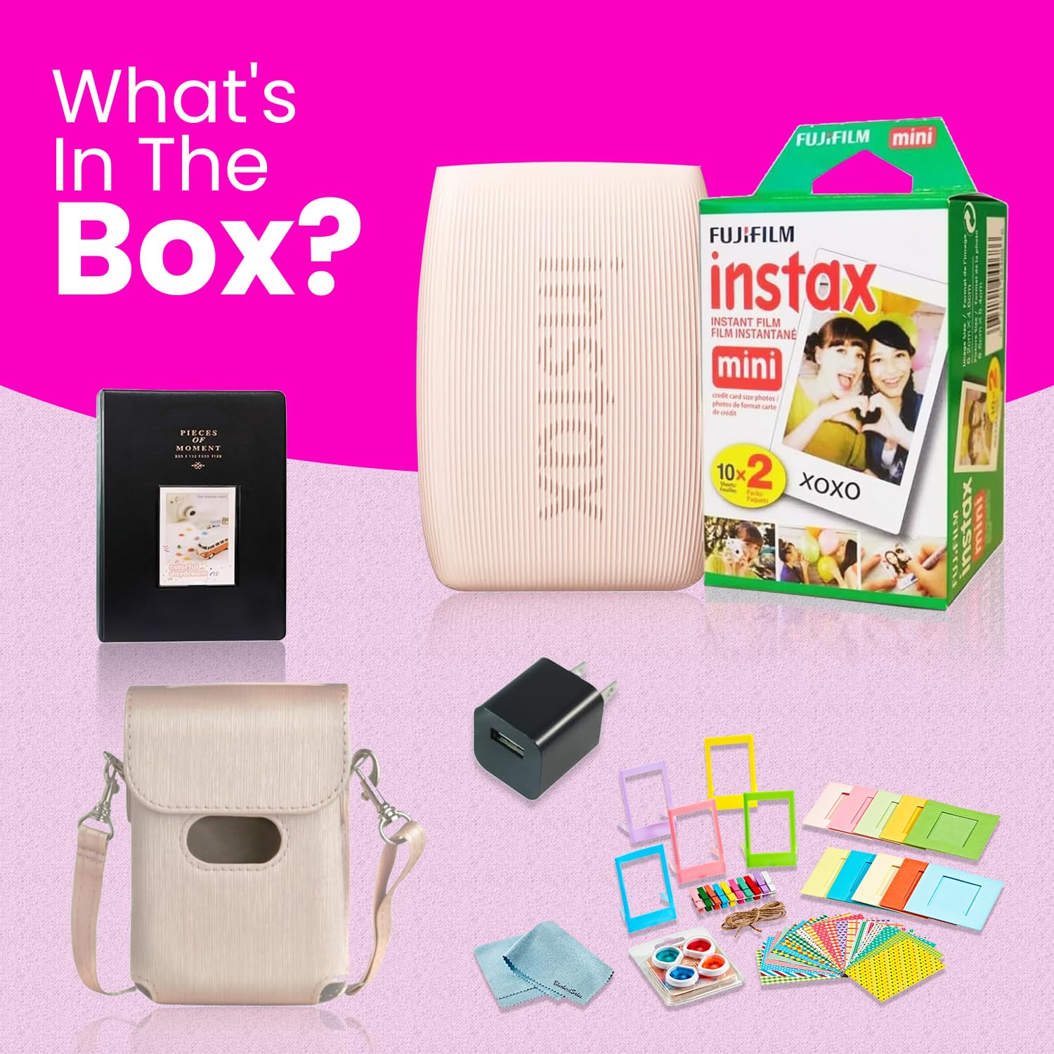 Foto 3 pulgar | Impresora Para Smartphone Fujifilm Instax Mini Link 3 Rosa Rosa - Venta Internacional.