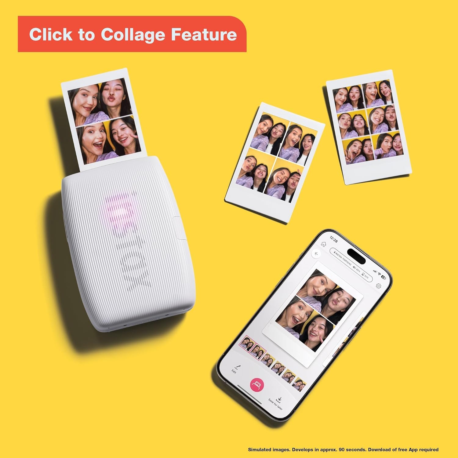 Foto 7 pulgar | Impresora Para Smartphone Fujifilm Instax Mini Link 3 Clay White - Venta Internacional.