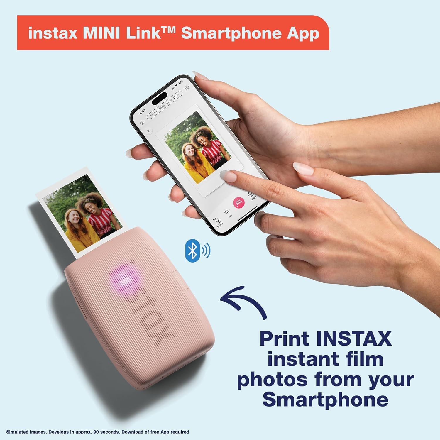 Foto 8 pulgar | Impresora Para Smartphone Fujifilm Instax Mini Link 3 Clay White - Venta Internacional.