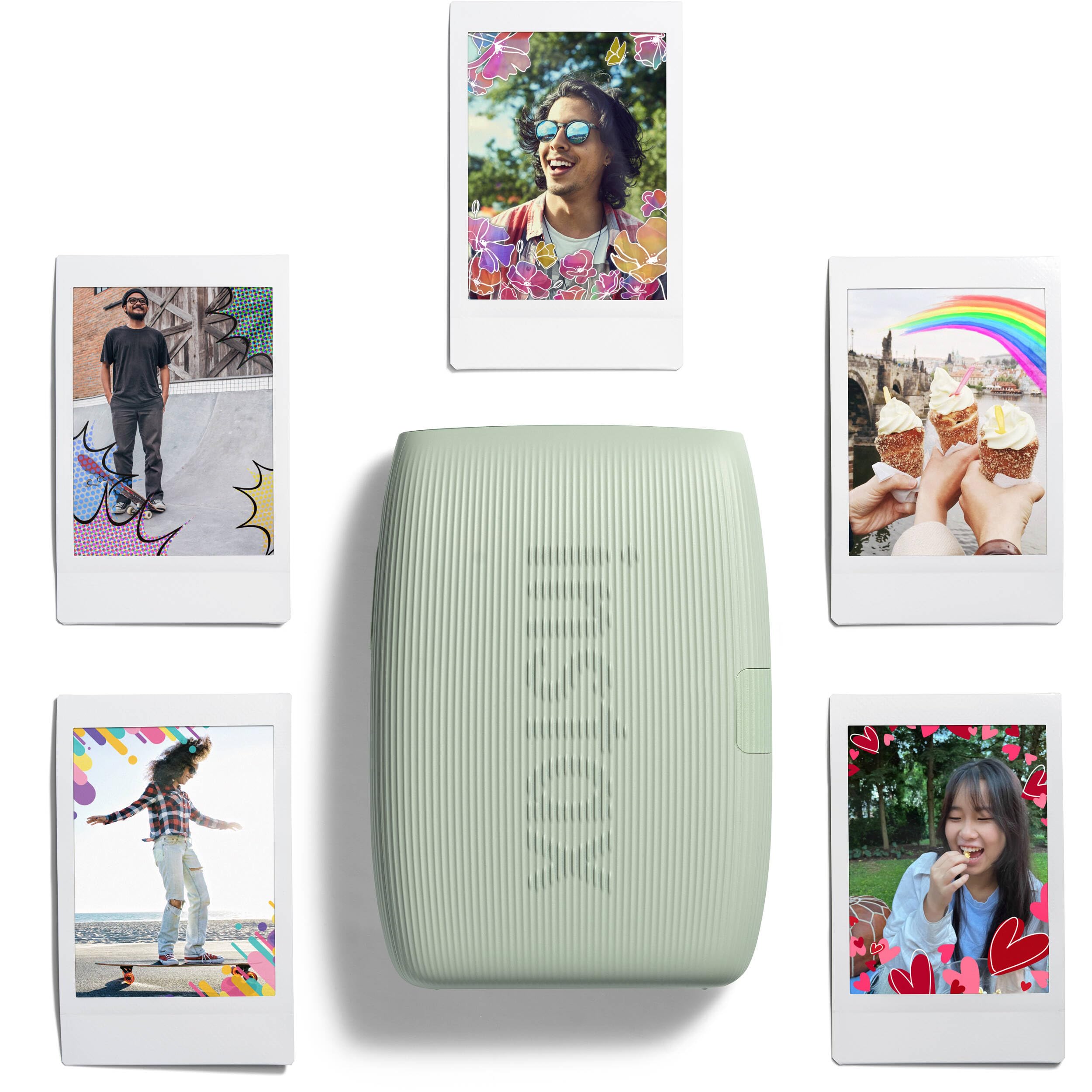 Foto 5 pulgar | Paquete De Impresora Fujifilm Instax Mini Link 3 Para Smartphone, Color Blanco - Venta Internacional.