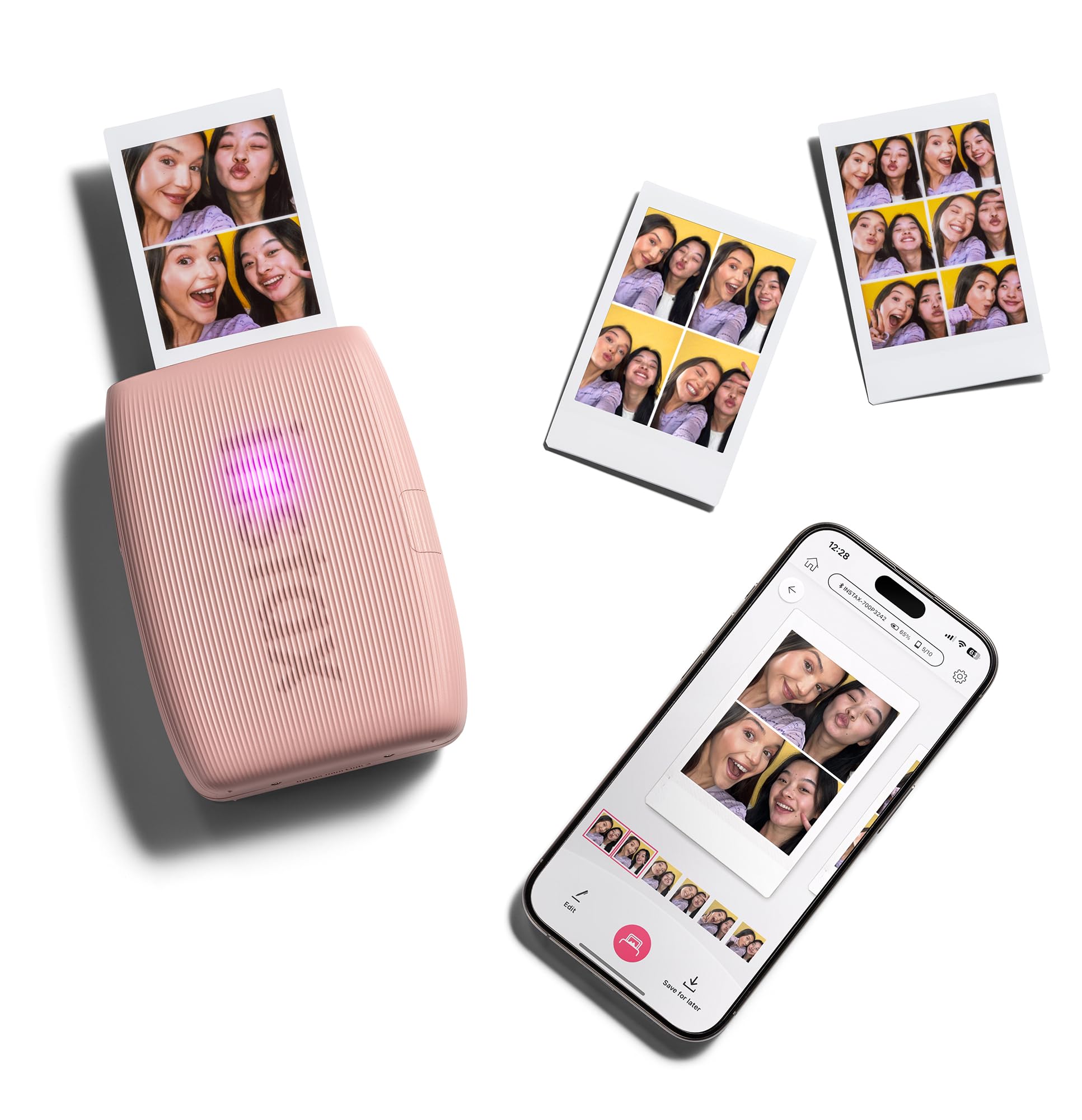 Foto 5 pulgar | Impresora Para Smartphone Fujifilm Instax Mini Link 3 Rosa Rosa - Venta Internacional.