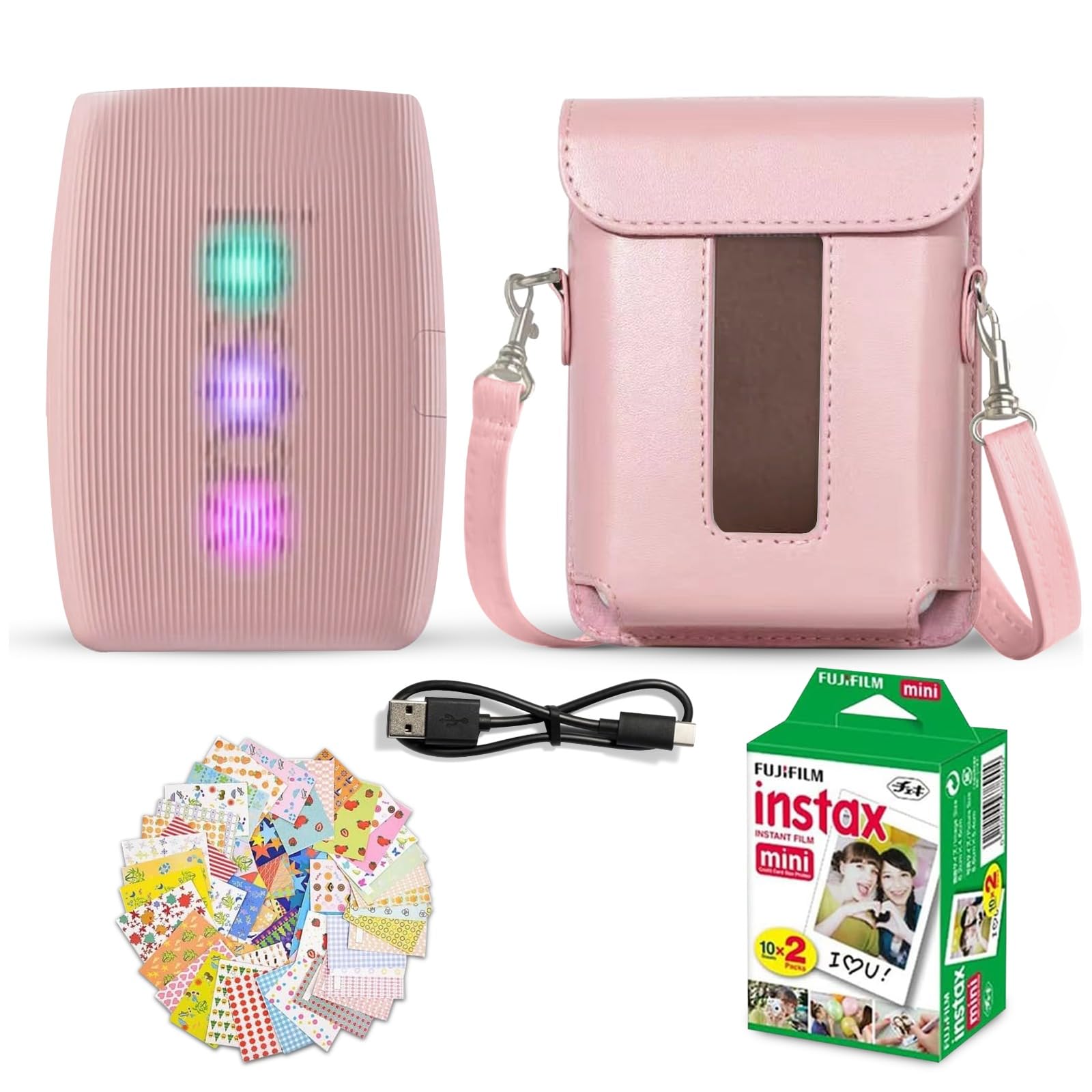 Foto 2 pulgar | Impresora Para Smartphone Fujifilm Instax Mini Link 3 Rosa Rosa - Venta Internacional.