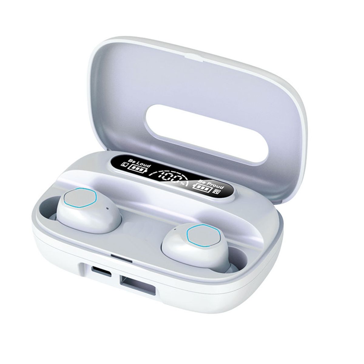 Audifonos Inalámbricos In-ear Tws Elegate Blancos