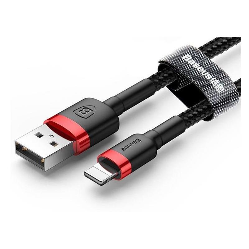 Foto 2 | Cable Lightning Gaming Baseus color Negro de Carga Rápida de 1.8 m