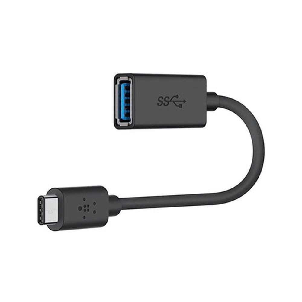 Foto 2 pulgar | Adaptador 3.0 de Usb - C a Usb - A Belkin color Negro