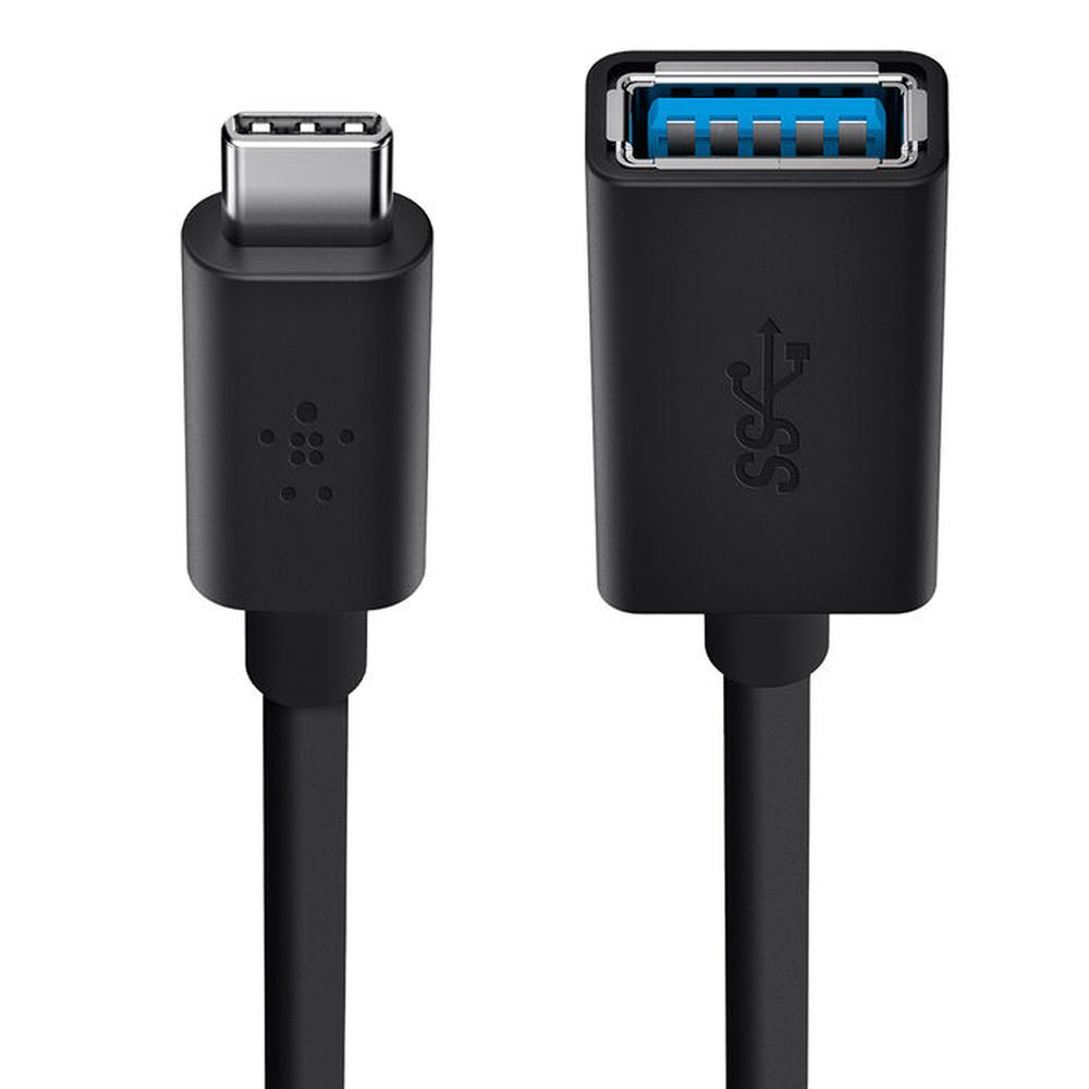 Foto 3 pulgar | Adaptador 3.0 de Usb - C a Usb - A Belkin color Negro