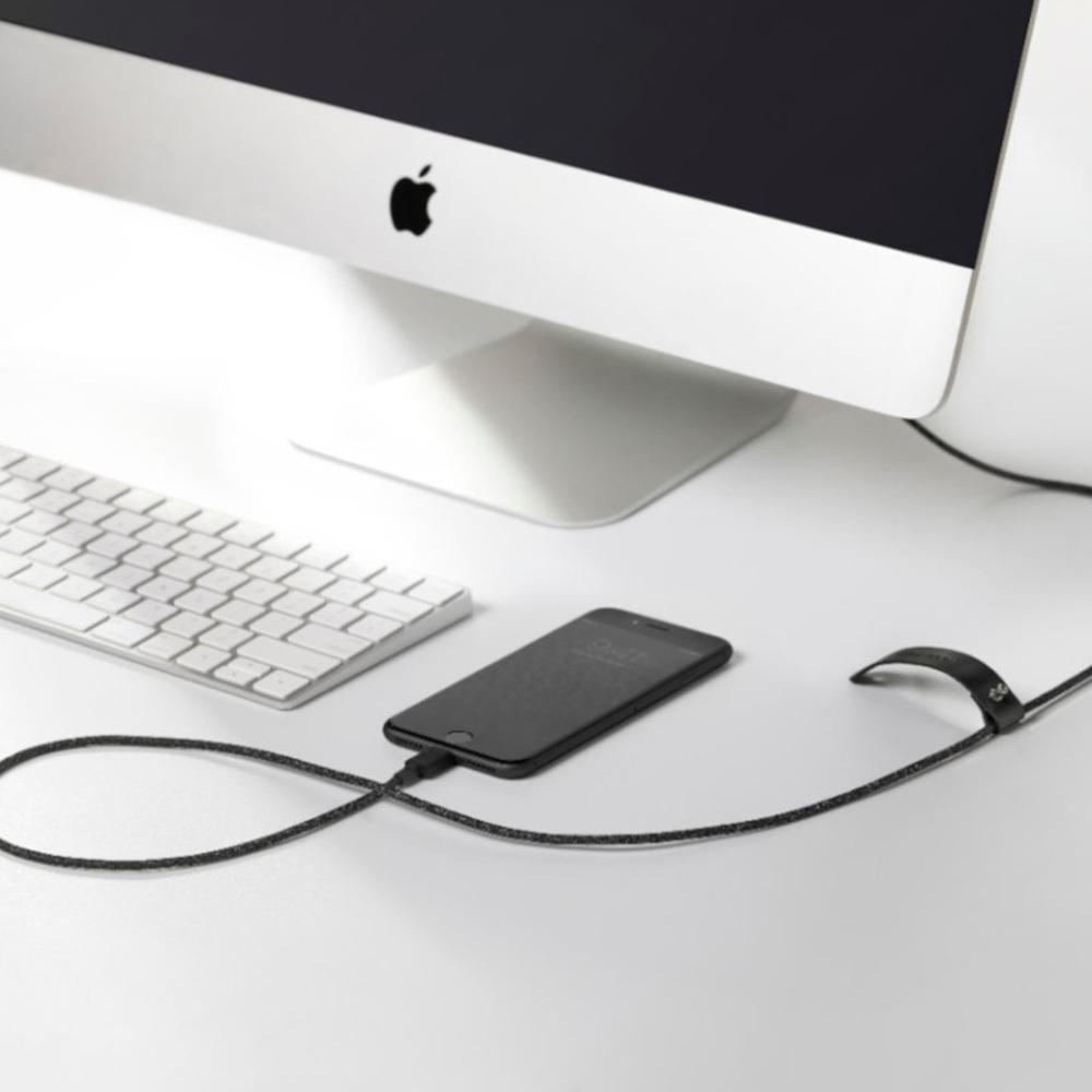 Foto 3 pulgar | Cable USB-A a Lightning Native Union Negro 1.2 m