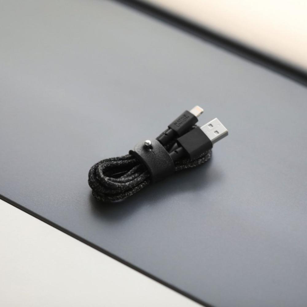 Foto 6 pulgar | Cable USB-A a Lightning Native Union Negro 1.2 m