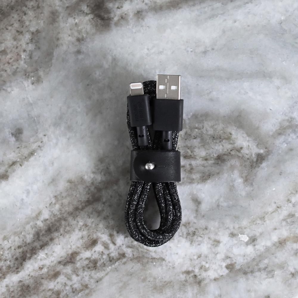 Foto 8 pulgar | Cable USB-A a Lightning Native Union Negro 1.2 m