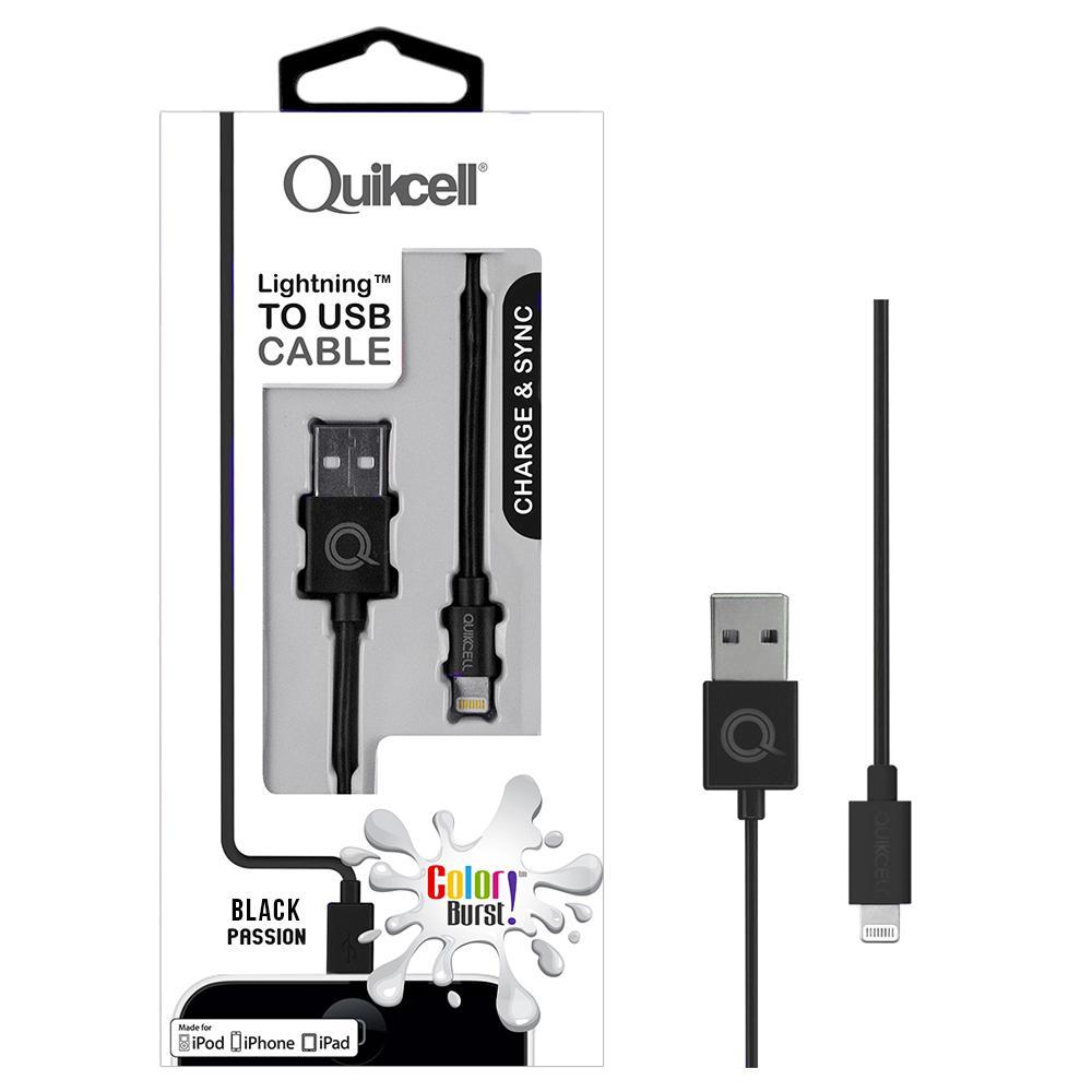 Foto 2 pulgar | Cable Usb Quikcell To Lightning 1 metro